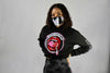 WOMENS CROPPED HOODIE - I LICKED IT SO ITS MINE - BLACK