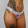 WOMENS THONG - ZERO FUCKS GIVEN - CAMOUFLAGE