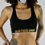 WOMENS SEAMLESS BRA TOP - ZERO FUCKS GIVEN