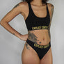 WOMENS SEAMLESS THONG - EXPLICIT CONTENT