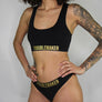 WOMENS SEAMLESS BRA TOP - TROUBLEMAKER