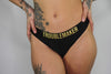 WOMENS SEAMLESS THONG - TROUBLEMAKER