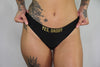 WOMENS SEAMLESS THONG - YES, DADDY