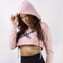 WOMENS CROPPED HOODIE - CENSORED
