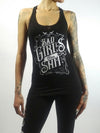 WOMENS TANK TOP - BAD GIRLS RUN SHIT