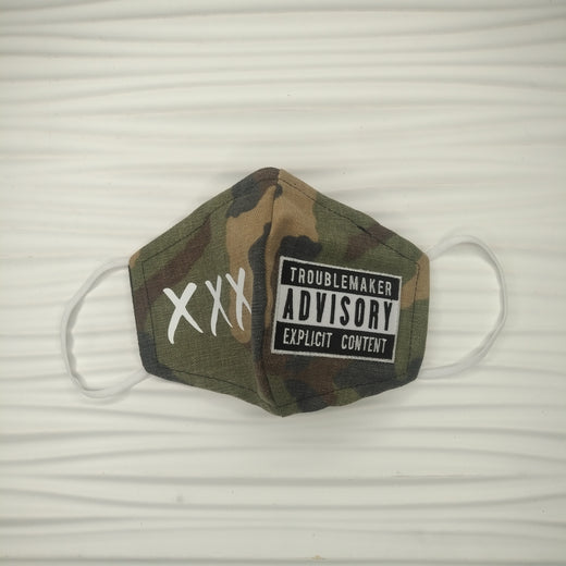 FACE MASK - CAMO PATCH