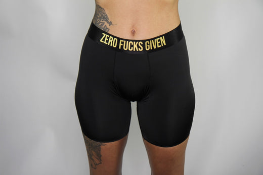 MENS SEAMLESS BOXER - ZERO FUCKS GIVEN