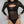 WOMENS BODYSUIT - XXX MESH LONG SLEEVE - BLACK