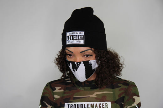 BEANIE - TROUBLEMAKER - BLACK