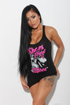 WOMENS TANK TOP - SHOES FOOD & TATTOOS