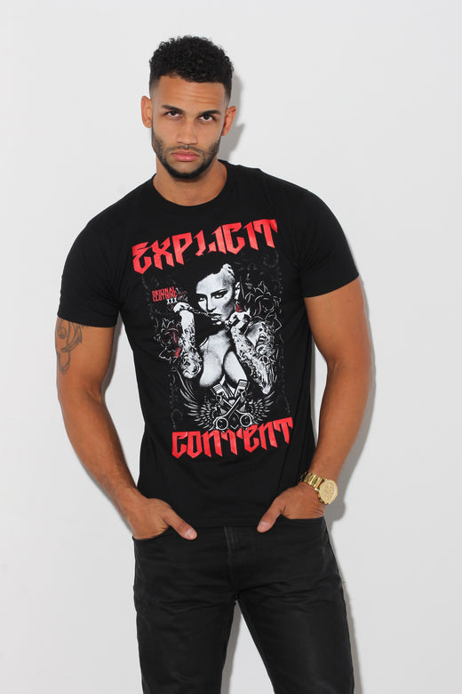 MENS T-SHIRT - EXPLICIT CONTENT