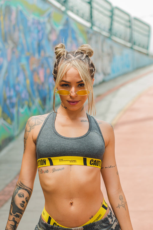 CAUTION - BRA TOP