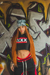 XXX - WOMENS CROPPED HOODIE