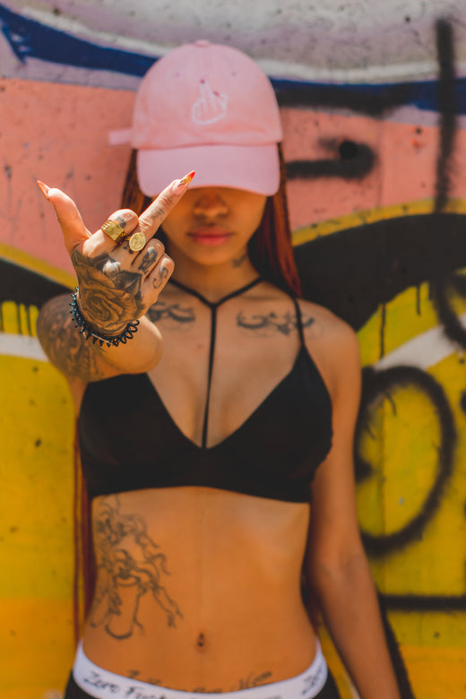 HEADWEAR - MIDDLE FINGER YOU DAD CAP