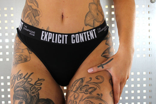 WOMENS THONG - EXPLICIT CONTENT