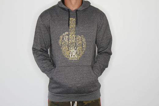 MENS HOODIE - MIDDLE FINGERS UP