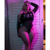 WOMENS LONG SLEEVE MESH BODYSUIT - XXX